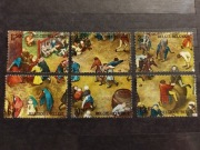 Znaczki Belgia 1967 malarstwo