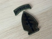 Naszywka - 1st Special Forces Command (Airborne) + "Airborne" Tabs