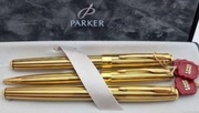 Piękny rzadki zestaw Parker Sonnet III E Stan!