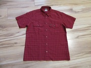 JACK WOLFSKIN męska koszula bordowa w kratkę jak nowa _ S