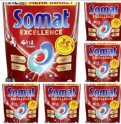 Zestaw 6 x 47 sztuk kapsułki  Somat Excellence 4in1 DE