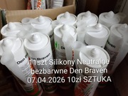 Silikony bezbarwne Neutralne Firmy DEN BRAVEN