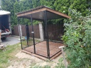 Zagroda-kojec-boks dla psa, pomieszczenie gospodar