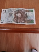 Banknot 10zł radar