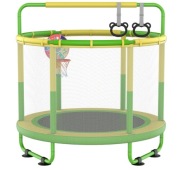 Trampolina dla dzieci 140 cm siatka bezpieczna ogrodowa