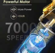 Elektryczna golarka w stylu vintage fryzjer  bezprzewodowa maszynka 