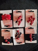 Spinki gumki biedronki dla dziewczynki zestaw