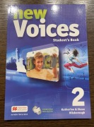 New Voices 2 podręcznik student’s book do języka angielskiego macmillan