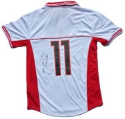 Jerzy Brzęczek koszulka z oryginalnym autografem Polska 1997