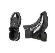 Trapery zimowe ocieplane lakierowane z grubą podeszwą (37) Vero Moda