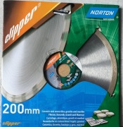 Norton clipper tarcza diamentowa 200x25,4mm MD 120C nowa