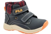 Kozaki dla chłopca zapinane na rzepy buty za kostkę rozmiar 29 Fila zima