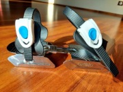 Łyżwy dwupłozowe dziecięce regulowane 24-31 Oxelo Decathlon