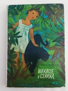 Wakacje z Czarką L. Woźnicka 1971 stara książka Prl