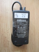 Ładowara do hulajnogi , deskorolki Li ion 36v - 42v , 3 pin