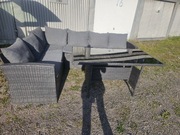 Meble ogrodowe sofa narozna
