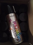 Spray Farba Sprej SZYBKOSCHNĄCY Biodur 400 ml  CZARNY RAL 9005 GRAFIT 7016