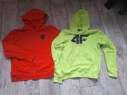 2 bluzy 4f chłopięce 164cm
