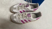 Adidas samba buty sneakersy białe różowe 33 dziewczynka