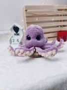 Ośmiornica na szydełku. Maskotka 