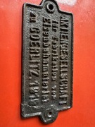 Tabliczka kolejowa Goerlitz 1919