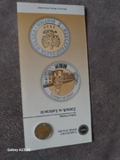 Moneta 5 zł z folderem