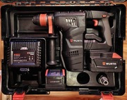 Würth Młotowiertarka 28V 2x3Ah SDS-plus, tłumienie drgań + Zestaw Wierteł