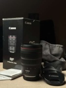 Obiektyw uniwersalny Canon RF 24-70 f/2.8L IS USM - zestaw, super stan