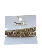 Nowa stylowa złota bransoletka pieszczocha rock ćwieki Trendz