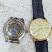 Zegarki Vintage- Swiss ,17 Rubis nakrecany oraz kwarcowy....