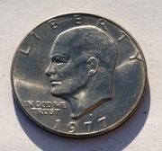 1 dolar 1977 D one dollar Eisenhower Stan !!! 
