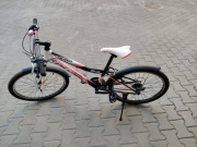 Rower 24 cale na amortyzatorze stan bardzo dobry