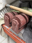 Rolka rolki do kontenera