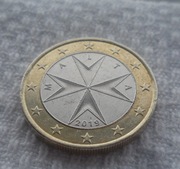 Malta Republika EUR € 1 euro 2019 F KM# 131 Mennica Paryż Francja