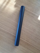 Czarna rurka odpływowa syfonu 32 mm bez kołnierza