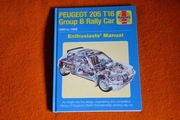 album WRC Peugeot 205 T16 1983 1988 Group B Haynes Manual