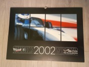 Kalendarz kolekcjonerski dla fanów F1 West McLaren Mercedes 2092 rok