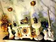 Zegar Zabytkowy XIX w muzealny Zestaw Rzadkość RRR