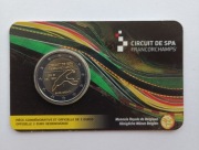 Belgia 2025, 2 euro coincard Tor wyścigowy SPA, FR