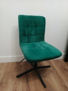 Fotel obrotowy welurowy Hröve Form 