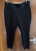 Spodnie czarne cygaretki legginsy biznesowe 5XL / 50 / 22 C&A