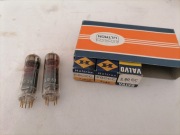 Lampy elektronowe SQ E80CC Philips, Valvo, Haltron NOS / NIB