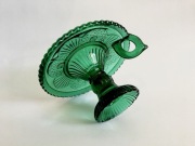 Kaganek HSG Ząbkowice szmaragd szmaragdowy numer 406 szkło vintage PRL