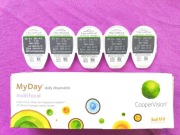 Soczewki progresywne jednodniowe Myday Cooper Vision moc(-1,75) ADD:High 