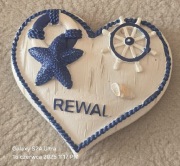 Magnes ceramiczny na lodówkę Rewal Morze Bałtyckie Bałtyk plaża Ustka(19)