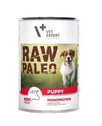 RAW PALEO PUPPY BEEF 400g-mokra karma dla szczeniąt monoproteina z wołowiną