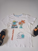 Chłopięcy T-shirt, koszulka krótki rękaw r 122