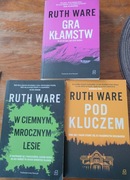 Pakiet Ruth Ware "Pod kluczem" "W ciemnym mrocznym lesie" "Gra kłamstw"