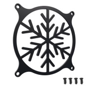 Dekoracyjna osłona wentylatora PC - SNOWFLAKE
