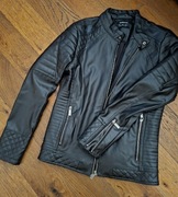 Kurtka czarna męska z Eco skóry,  rozm.L